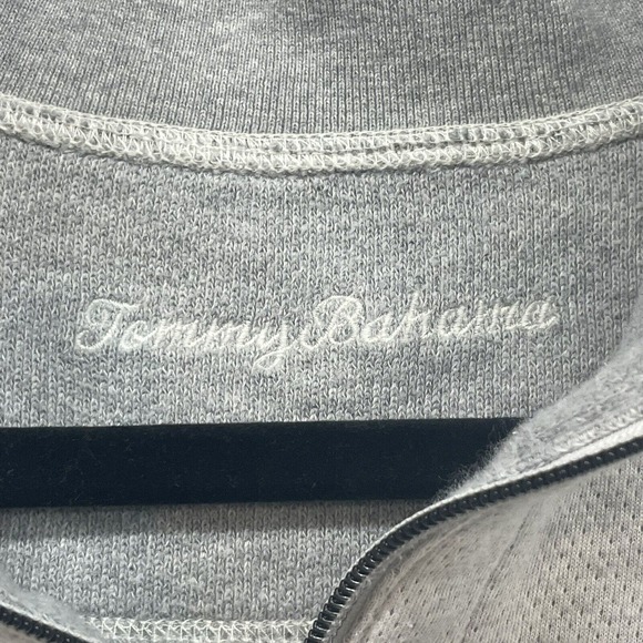 Tommy Bahama Sweatshirt Mens Extra Large Flipshore 1/4 Zip Reversible Sweater - Picture 5 of 11